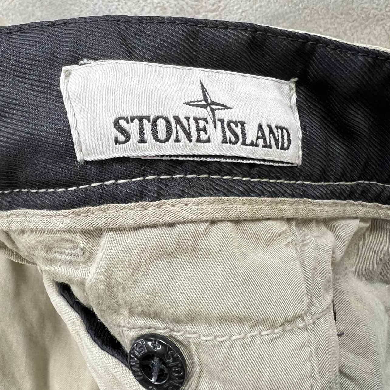 Stone Island Pants &quot;CARGO&quot; Khaki Used Size 38