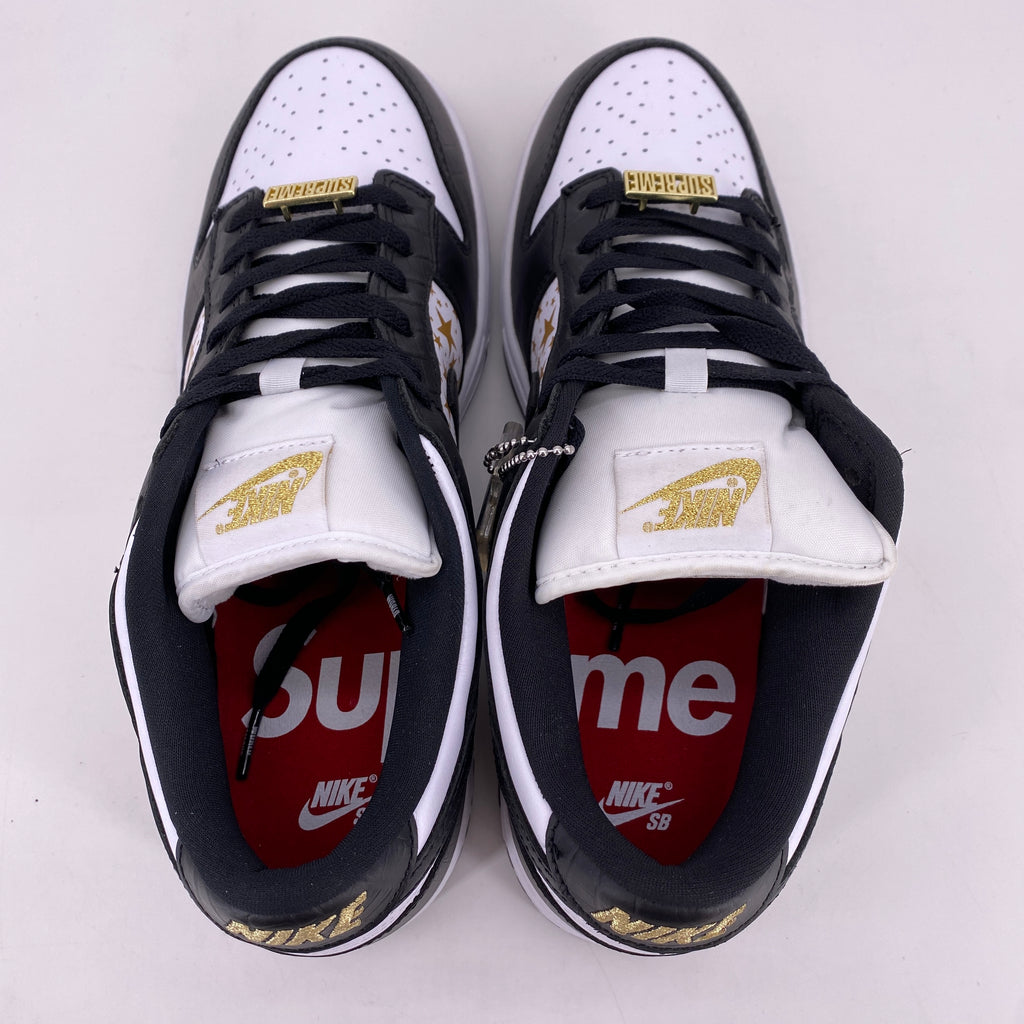 Nike SB Dunk Low OG QS "Supreme Black" 2021 New Size 9.5