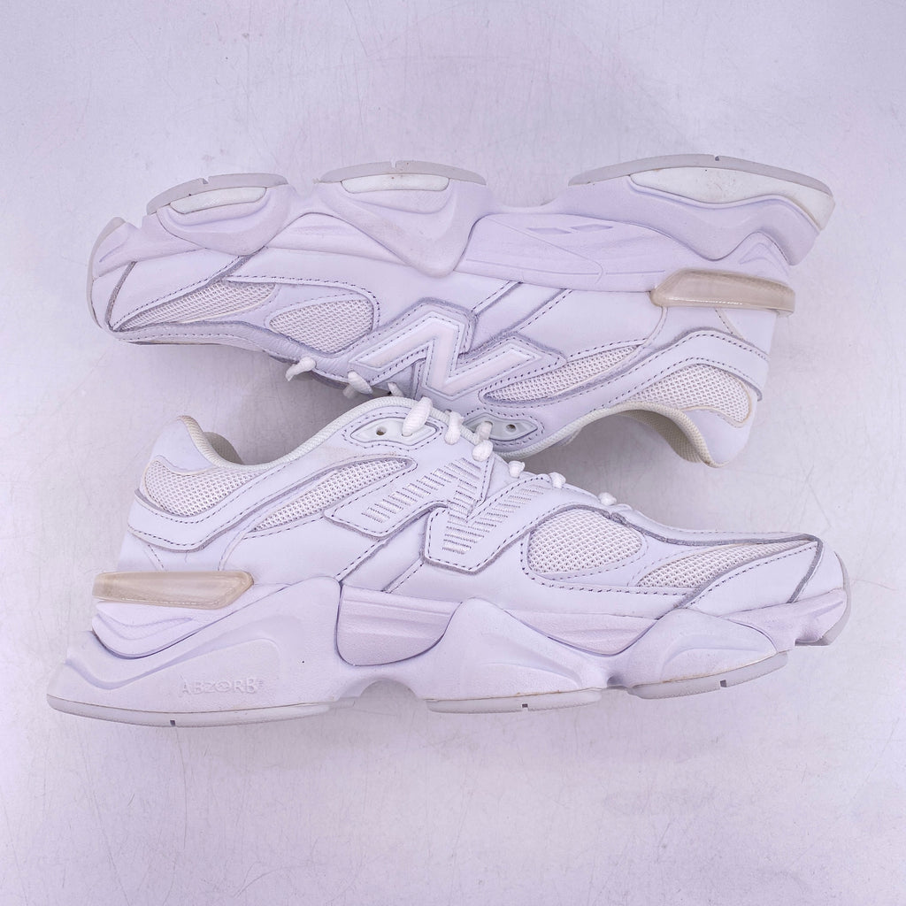 New Balance 9060 "Triple White" 2024 New Size 7