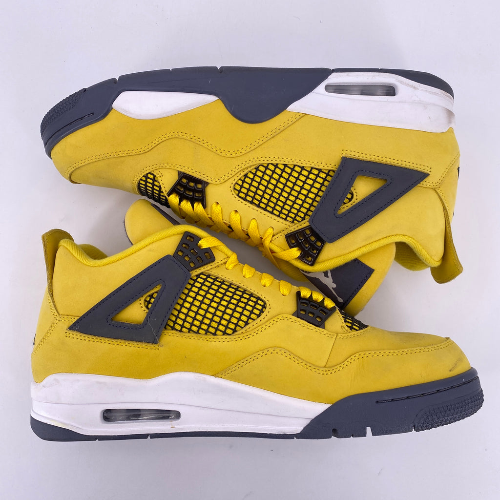 Air Jordan 4 Retro "Lightning" 2021 Used Size 12