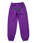 Sp5der Sweatpants "CLASSIC" Purple New Size XL