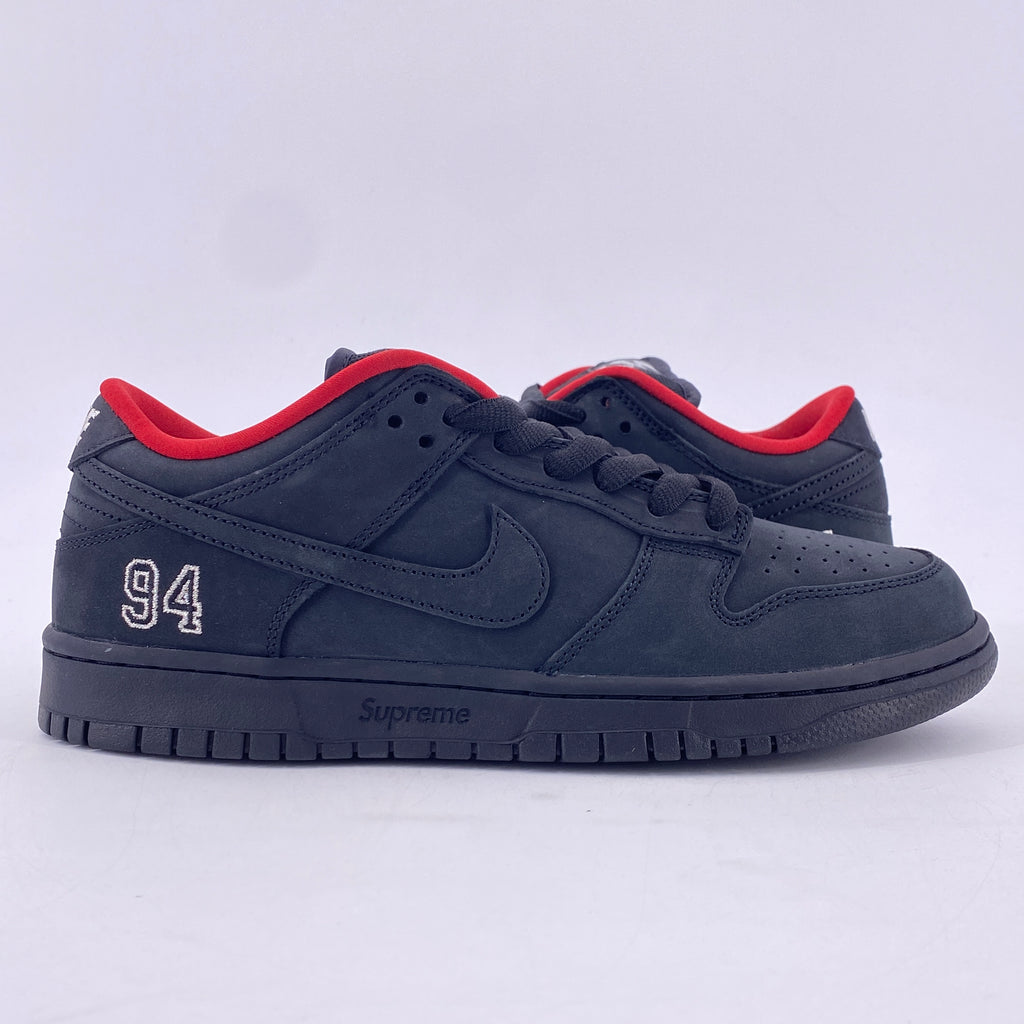 Nike SB Dunk Low "Supreme 94 Black" 2025 New Size 9