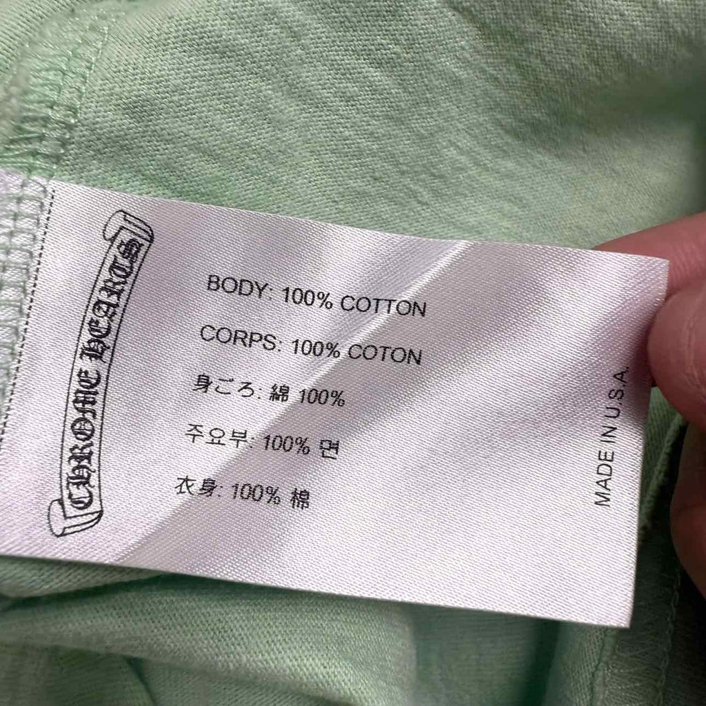 Chrome Hearts T-Shirt "MATTY BOY LUST" Sage Used Size L