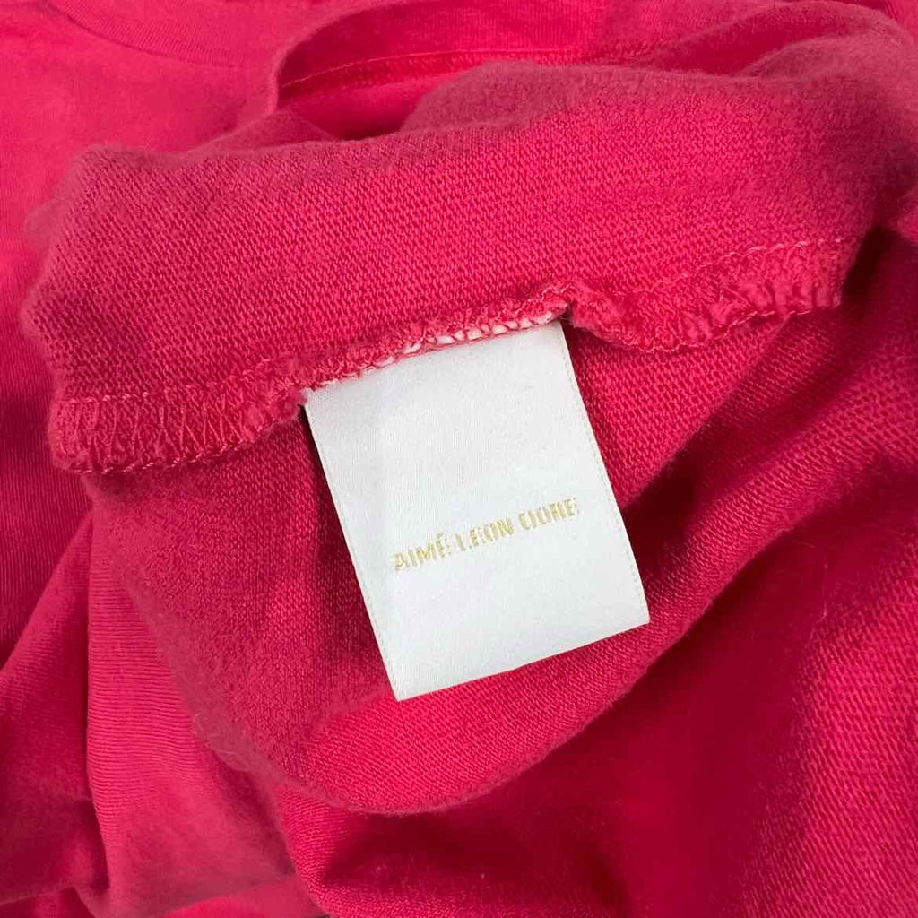 Hidden NY T-Shirt "STACKED" Pink Used Size L