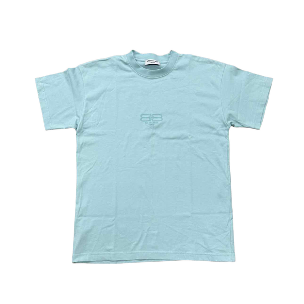 Balenciaga T-Shirt "EMBROIDERED" Mint New Size S