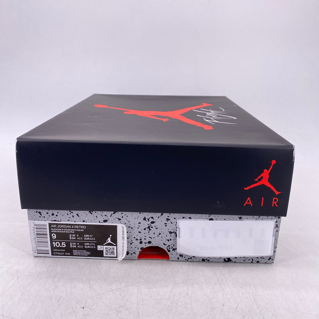 Air Jordan 4 Retro "Red Thunder" 2022 New Size 9