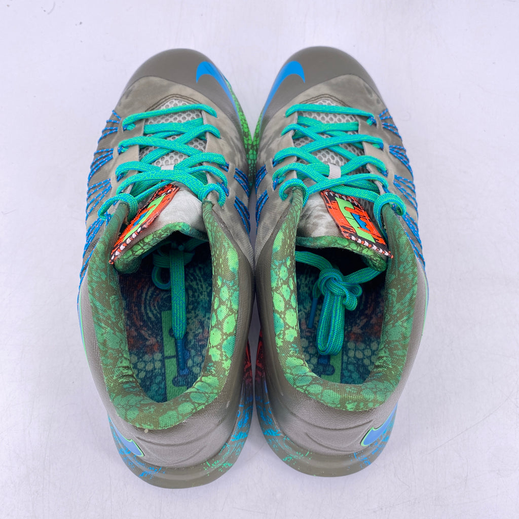 Nike Air Max Lebron X Low "Reptile" 2013 Used Size 11.5