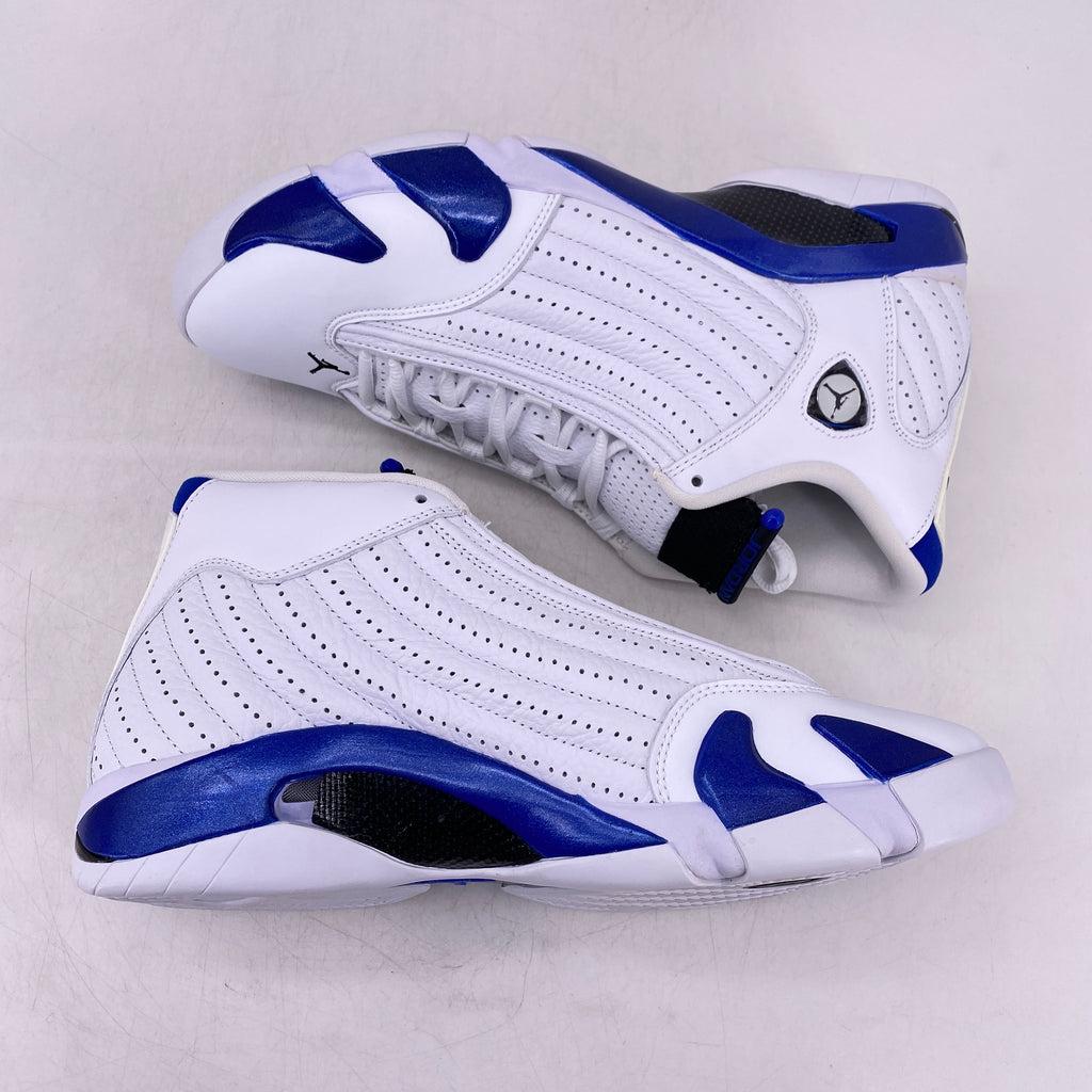 Air Jordan 14 Retro "White Hyper Royal" 2020 New Size 10