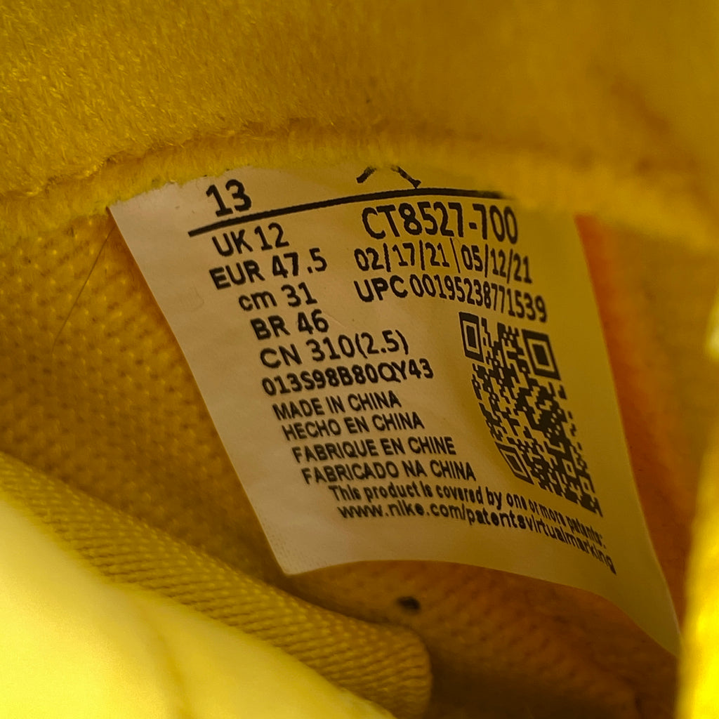 Air Jordan 4 Retro "Lightning" 2021 Used Size 13