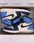 Air Jordan (GS) 1 Retro High OG "Unc Obsidian" 2019 New Size 7Y