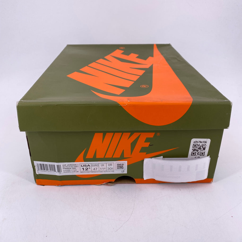 Air Jordan 1 Retro High Craft "Celadon" 2023 New Size 12.5