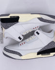 Air Jordan 3 Retro "White Cement Reimagined" 2024 New Size 12