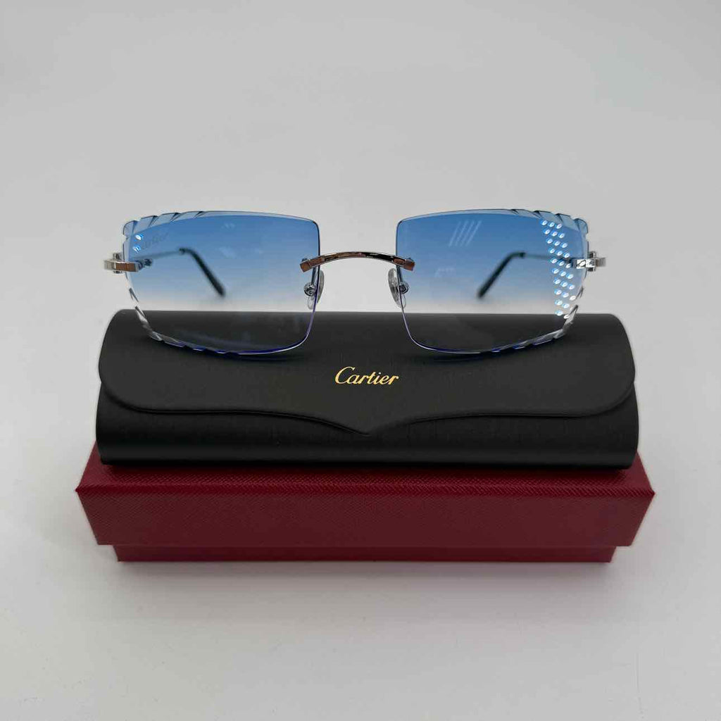 Cartier Sunglasses "LITTLE C" New Blue