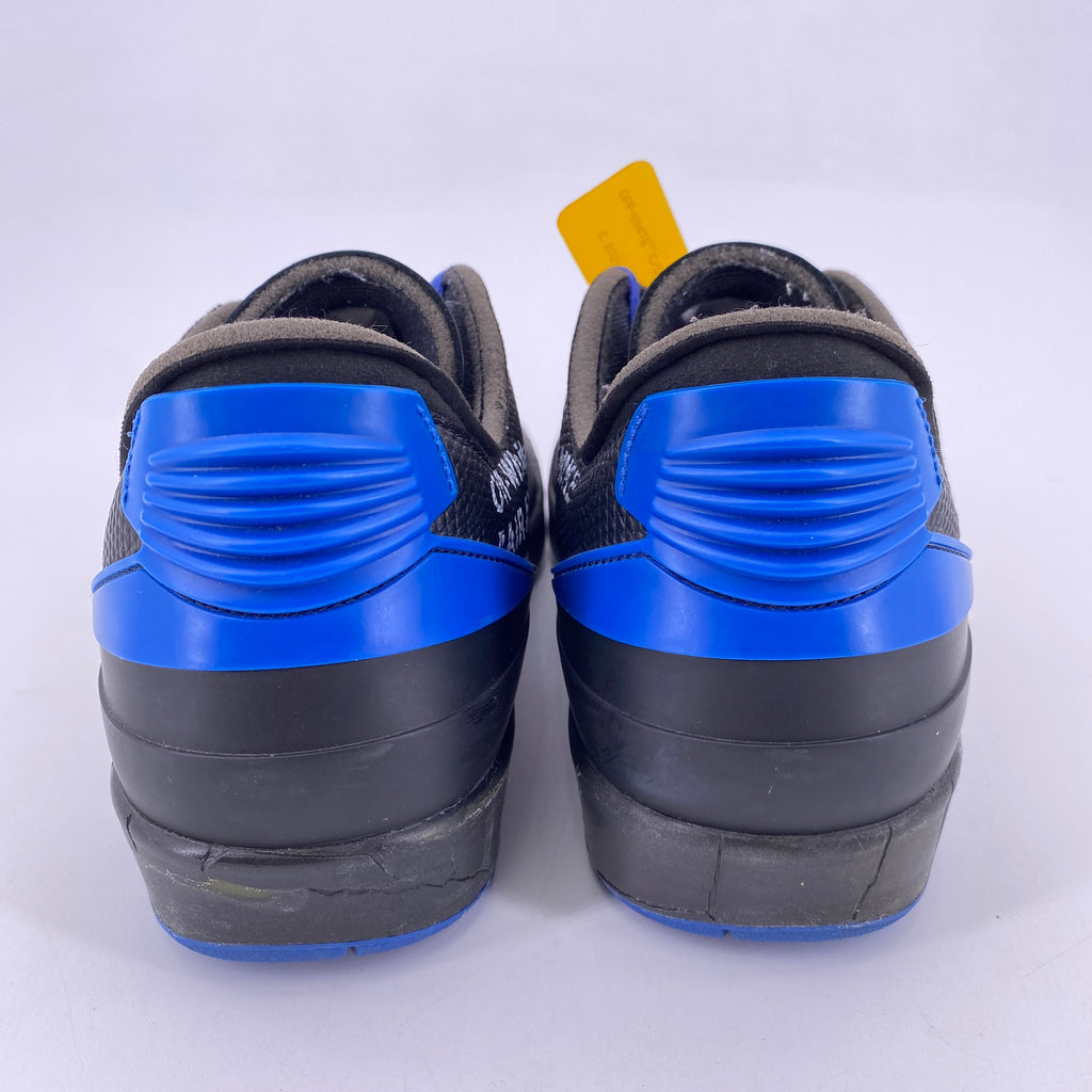 Air Jordan 2 Retro Low "Ow Black Blue" 2021 Used Size 11