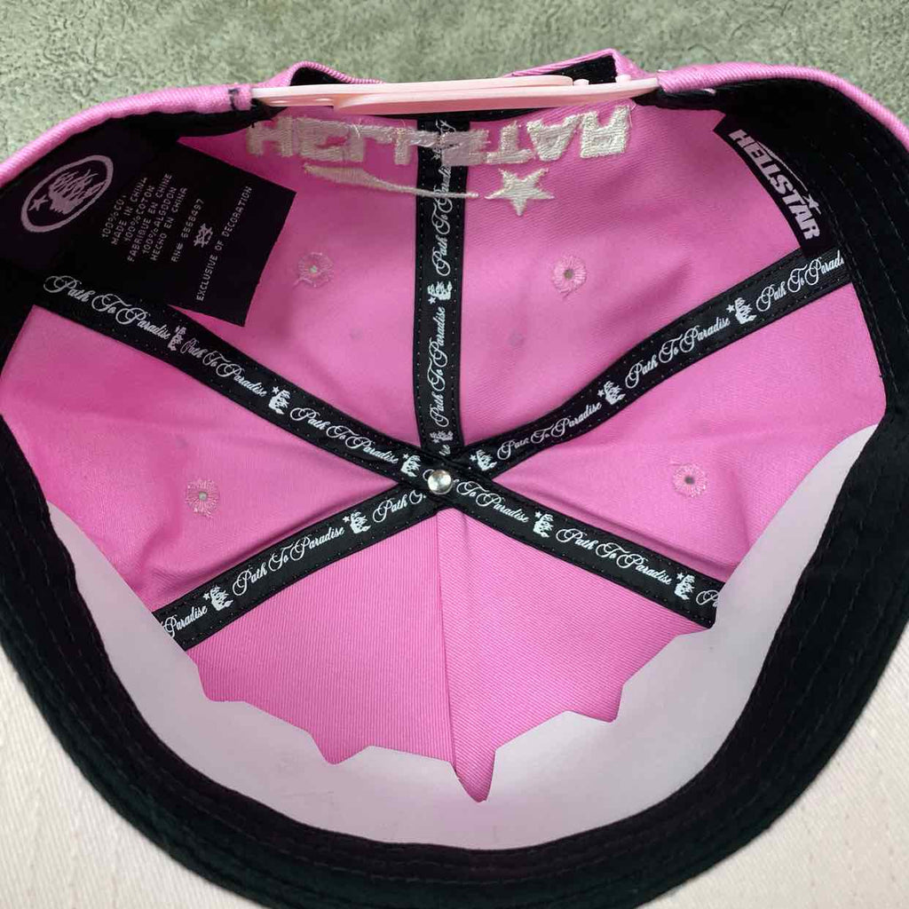 Hellstar Snapback "RHINESTONE" New Pink Size OS