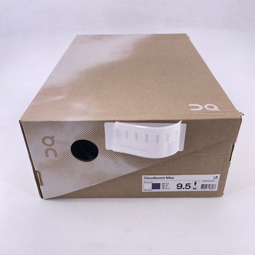 ON Cloudboom "White Juniper" 2026 New Size 9.5