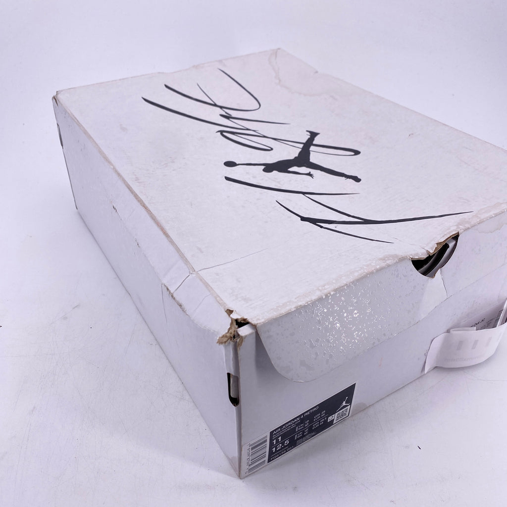 Air Jordan 4 Retro "White Thunder" 2024 New Size 11
