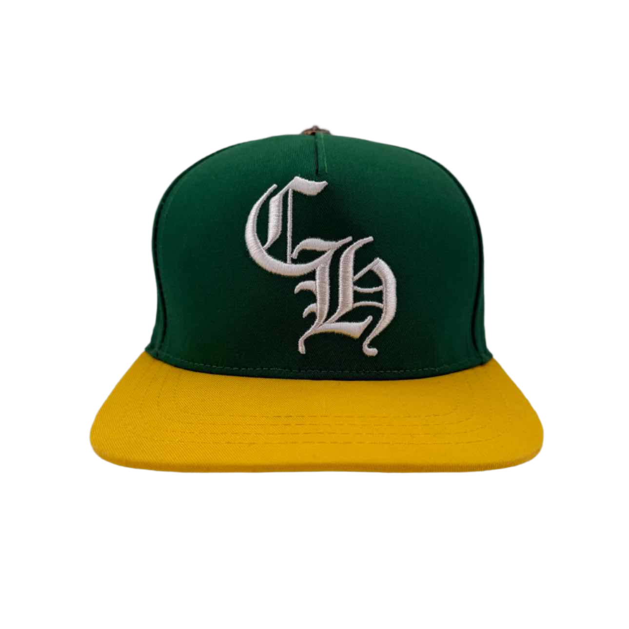 Chrome Hearts Snapback &quot;GREEN YELLOW&quot; Used Green Size OS