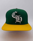 Chrome Hearts Snapback "GREEN YELLOW" Used Green Size OS