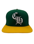 Chrome Hearts Snapback "GREEN YELLOW" Used Green Size OS