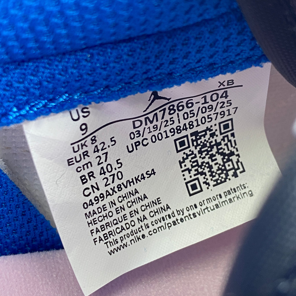 Air Jordan 1 Retro Low "Travis Fragment Military Blue" 2025 New Size 9
