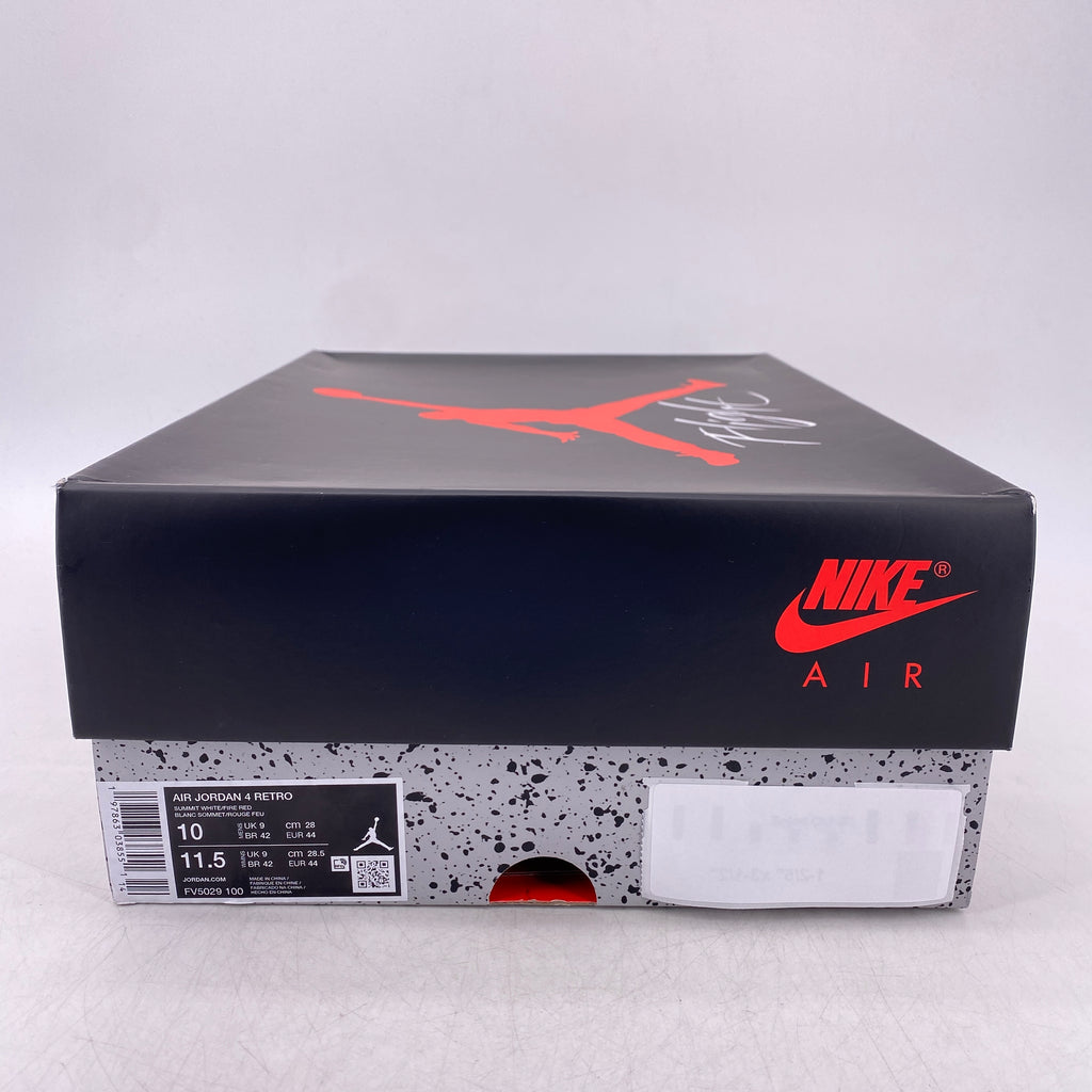 Air Jordan 4 Retro "White Cement" 2025 Used Size 10