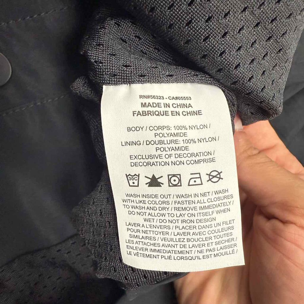 Nike Jacket "WARM UP" Black Used Size 2XL