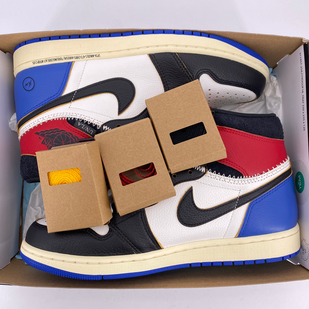 Air Jordan 1 Retro High OG "Union Fragment Varsity Red" 2026 New Size 10