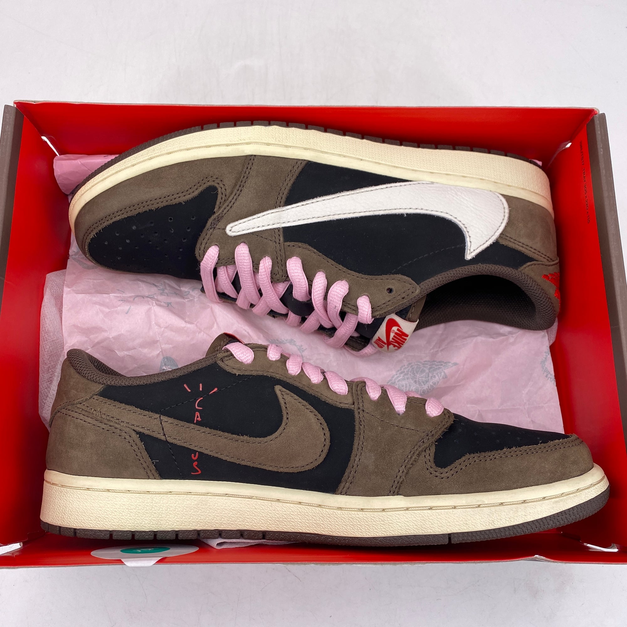 Air Jordan 1 Retro Low &quot;Travis Scott&quot; 2019 Used Size 9.5