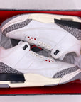 Air Jordan 3 Retro "White Cement Reimagined" 2023 Used Size 8.5