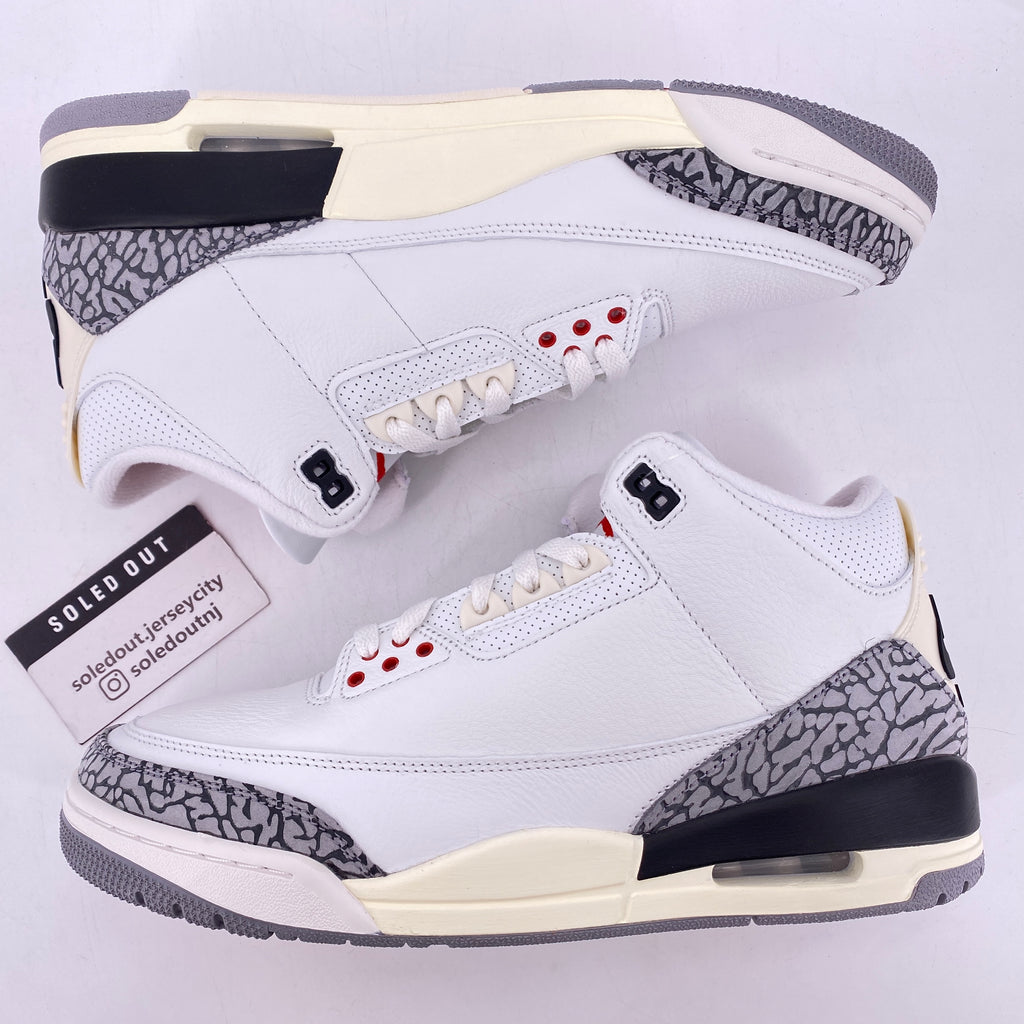 Air Jordan 3 Retro "White Cement Reimagined" 2023 New Size 13