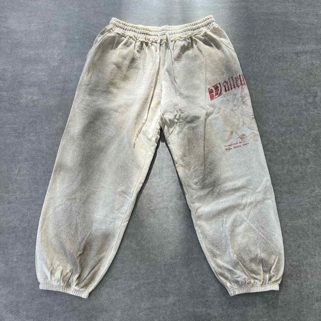 Vale Sweatpants "GUARDIAN" Cream New Size 2XL