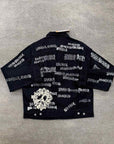 Denim Tears Denim Jacket "STUSSY X OUR LEGACY" Black Used Size L