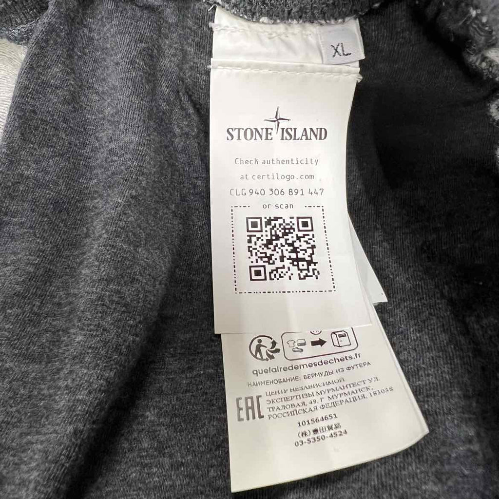 Stone Island Shorts "PATCH" Grey Used Size XL