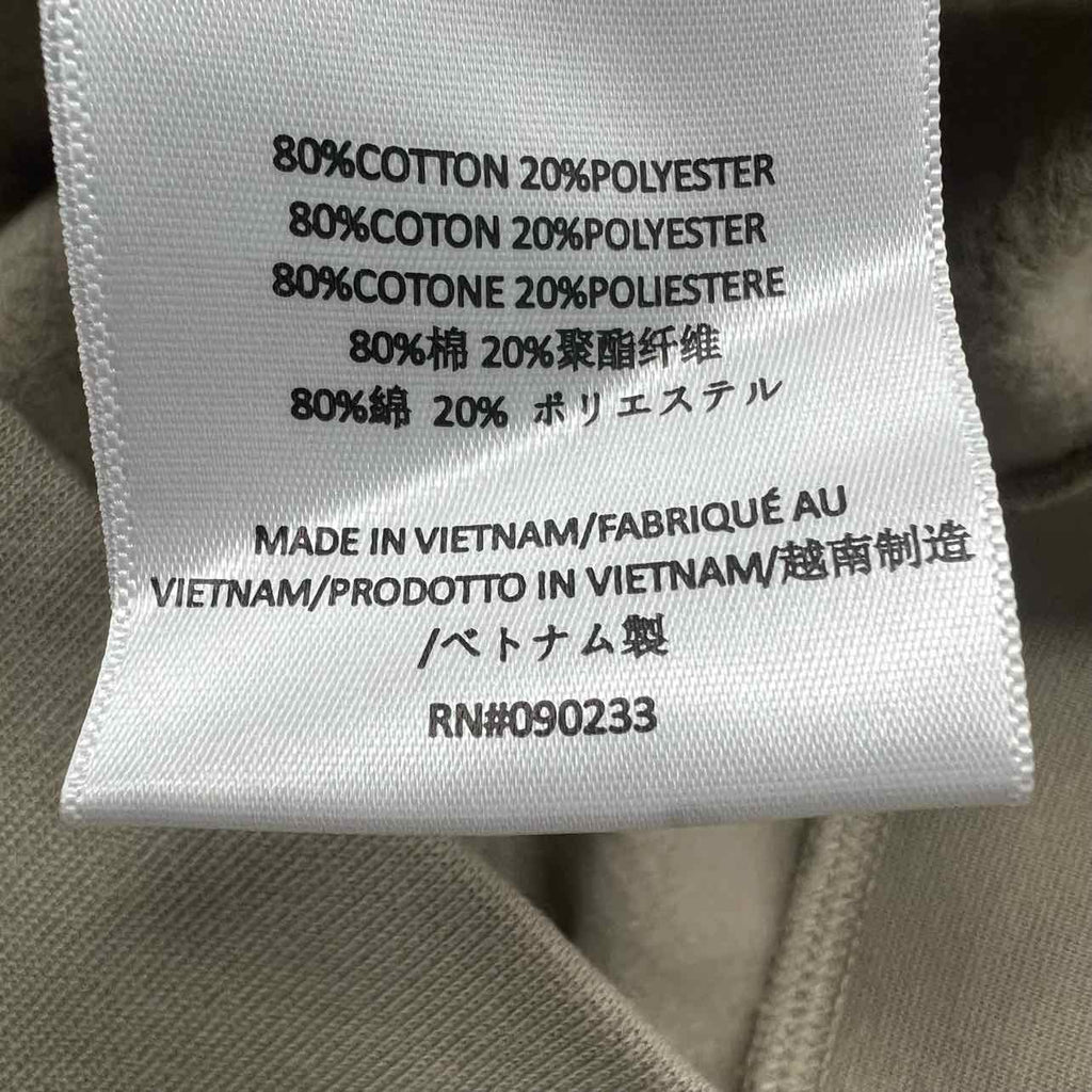 Fear of God Hoodie "ESSENTIALS" Tan New Size L