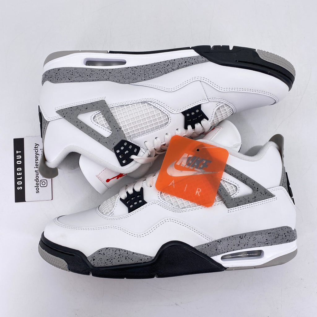 Air Jordan 4 Retro "White Cement" 2025 New Size 11.5
