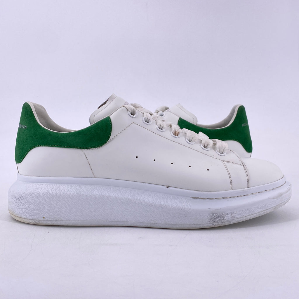 Alexander McQueen Oversized Sneaker "White Green"  Used Size 46