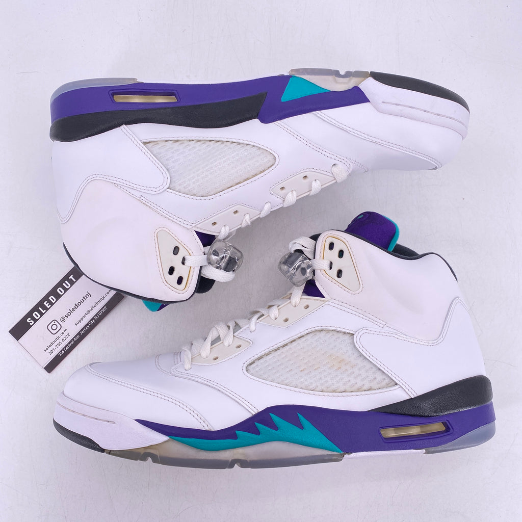 Air Jordan 5 Retro "Grape" 2013 Used Size 13