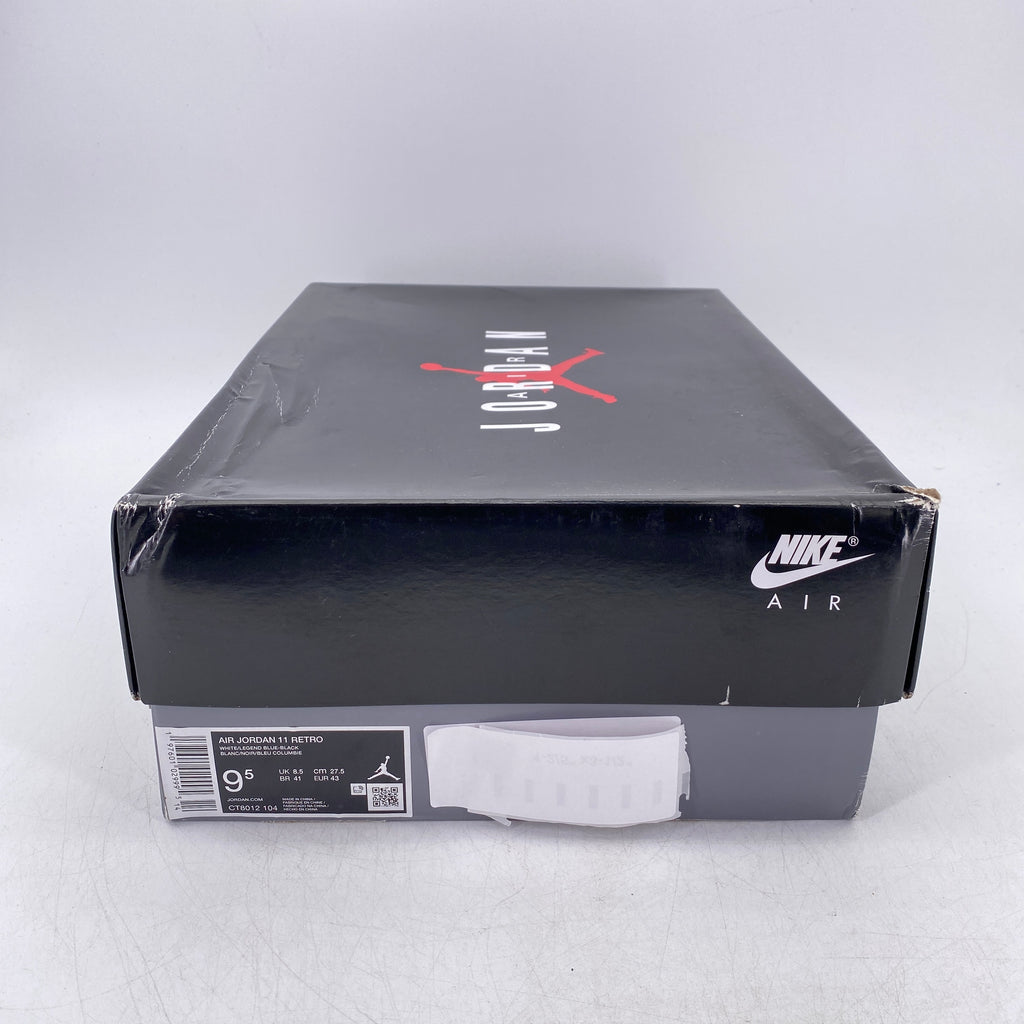 Air Jordan 11 Retro "Legend Blue" 2024 New Size 9.5