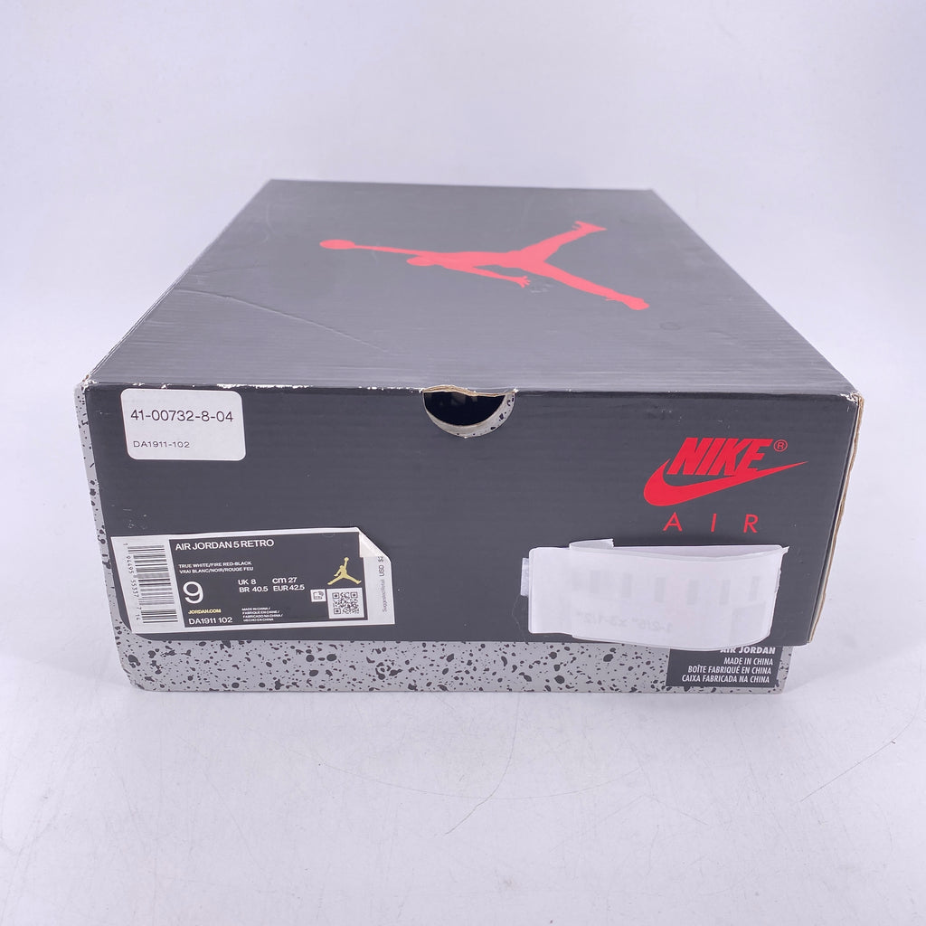 Air Jordan 5 Retro "Fire Red" 2020 Used Size 9