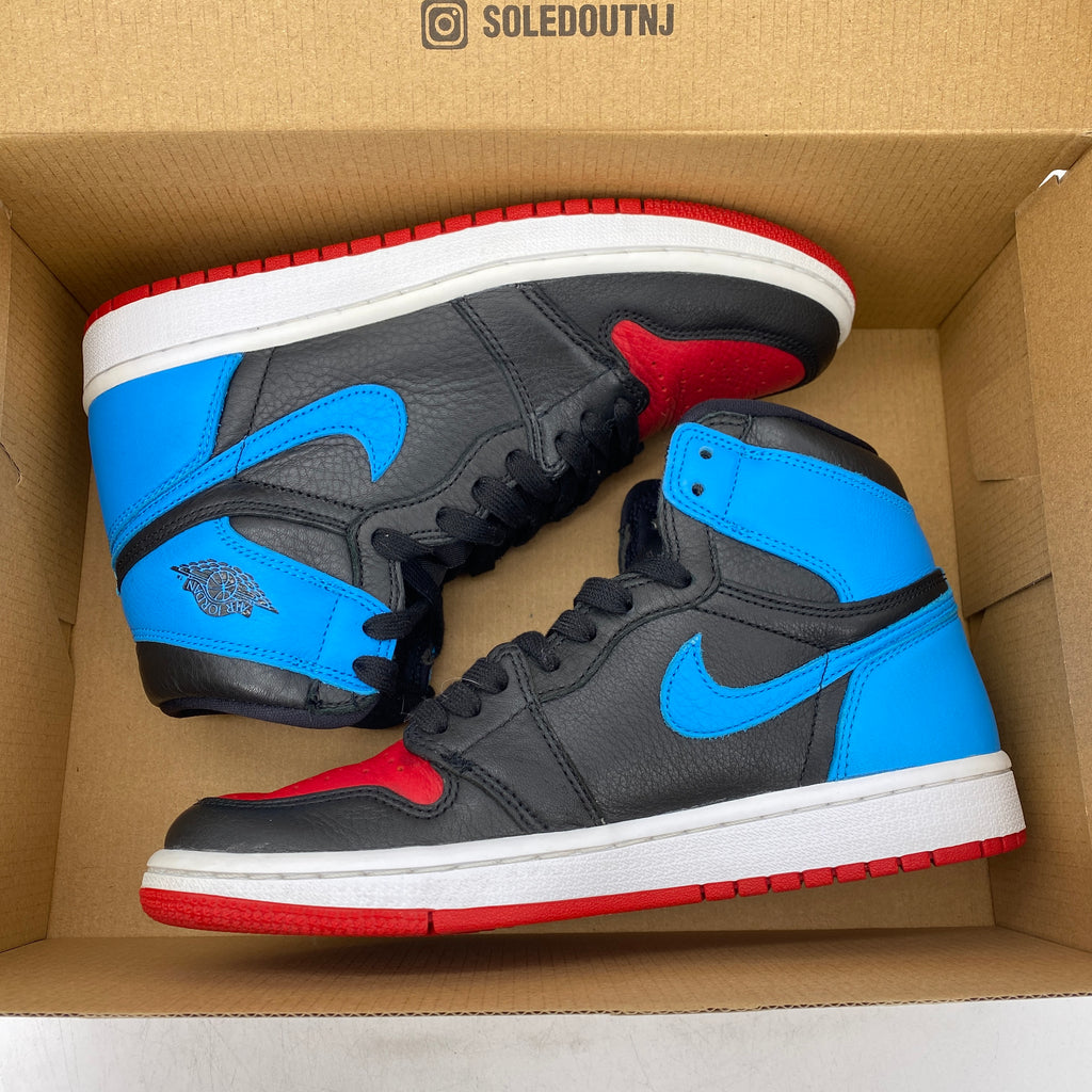 Air Jordan (W) 1 Retro High OG "Nc To Chi" 2020 Used Size 8W