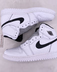 Air Here jordan (GS) 1 Retro High OG "Ying Yang White" 2016 New Size 6Y