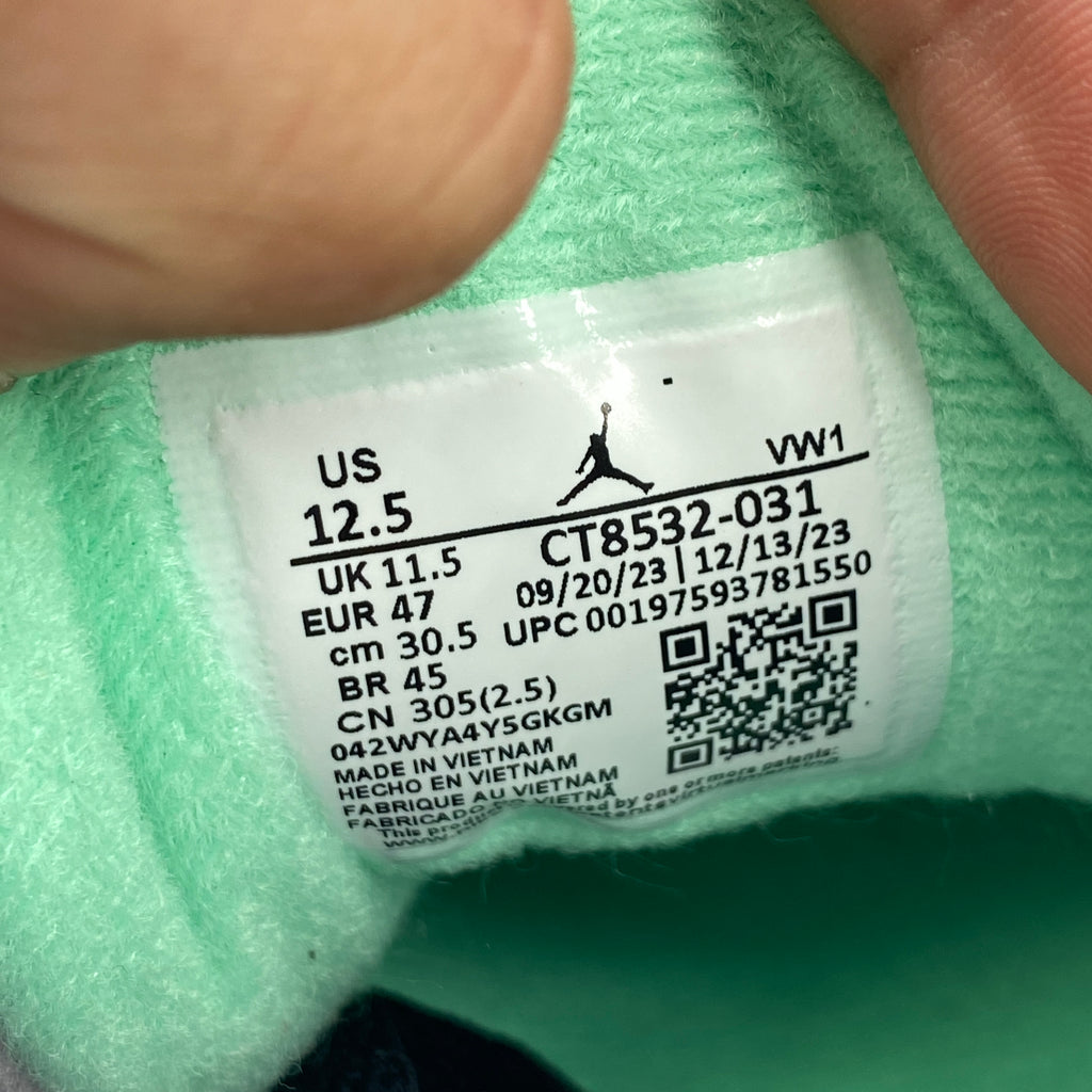 Air Jordan 3 Retro "Green Glow" 2024 New Size 12.5