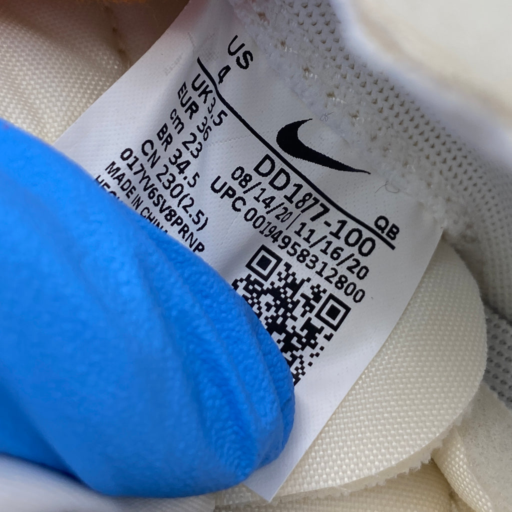 Nike Blazer Low / Sacai "White Magma" 2021 New Size 4