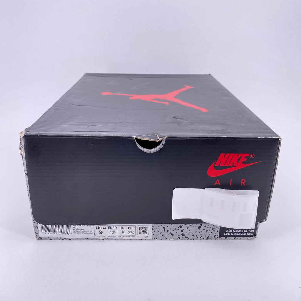 Air Jordan 5 Retro "Black Metallic" 2025 New Size 9