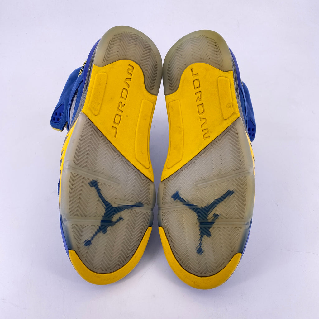 Air Jordan 5 Retro "Laney Varsity Royal" 2019 Used Size 10.5