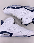 Air Jordan 6 Retro "Midnight Navy" 2022 New (Cond) Size 11.5