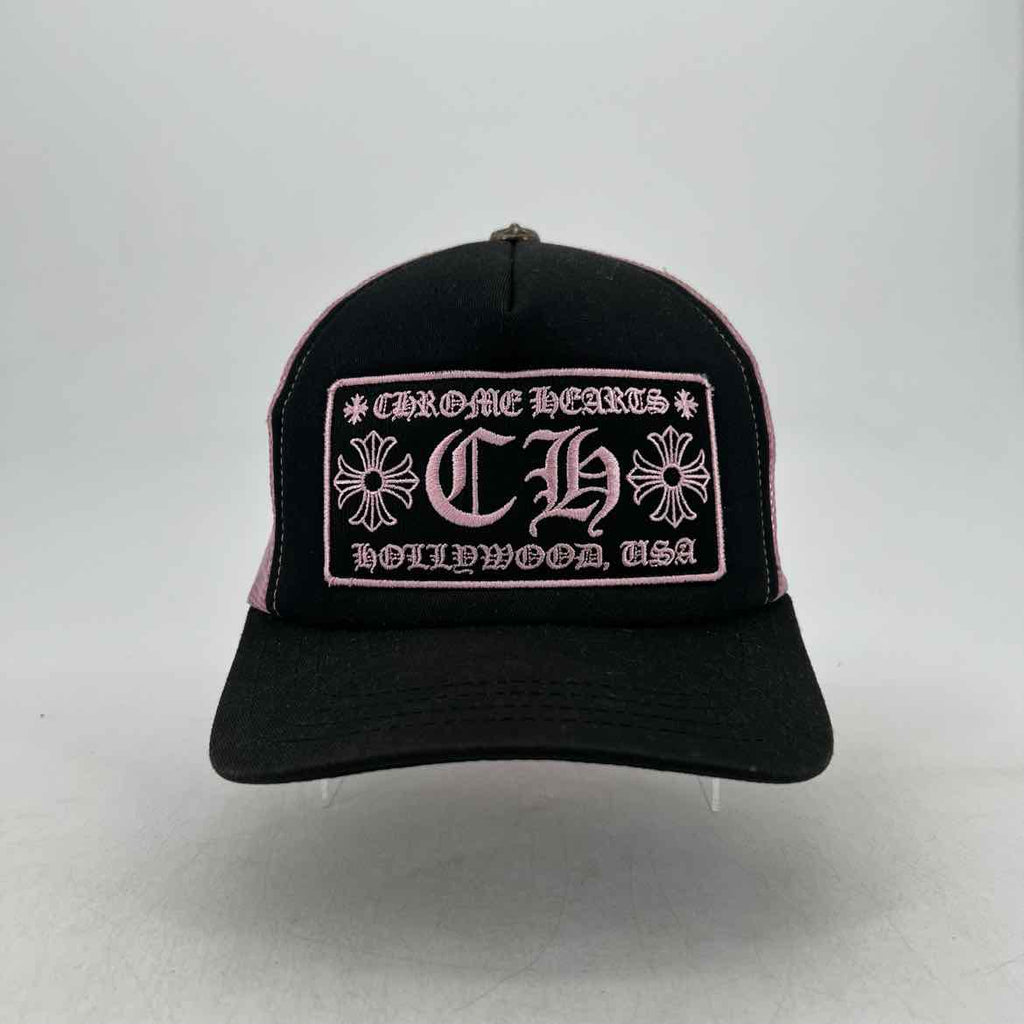 Chrome Hearts Trucker Hat "PINK" Used Pink Size OS