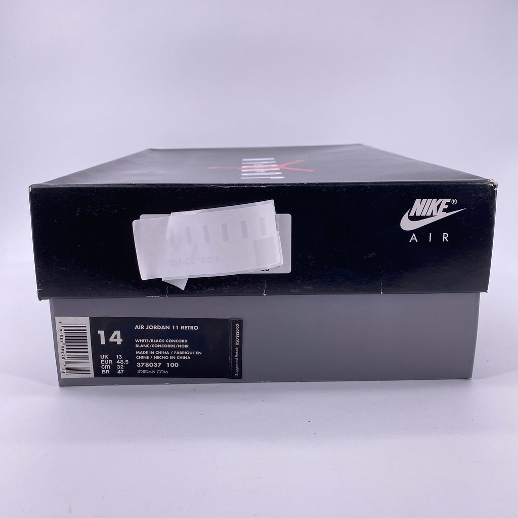 Air Jordan 11 Retro "Concord" 2018 New Size 14