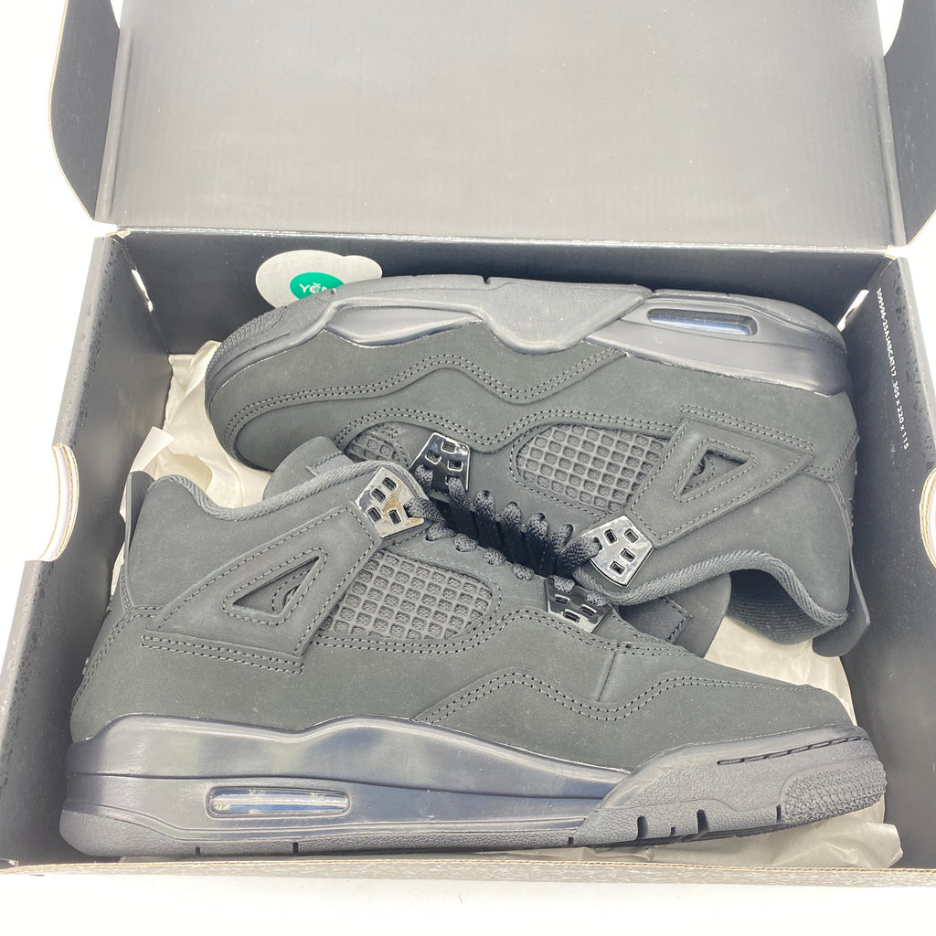 Air Jordan (GS) 4 Retro "Black Cat" 2025 New Size 7Y